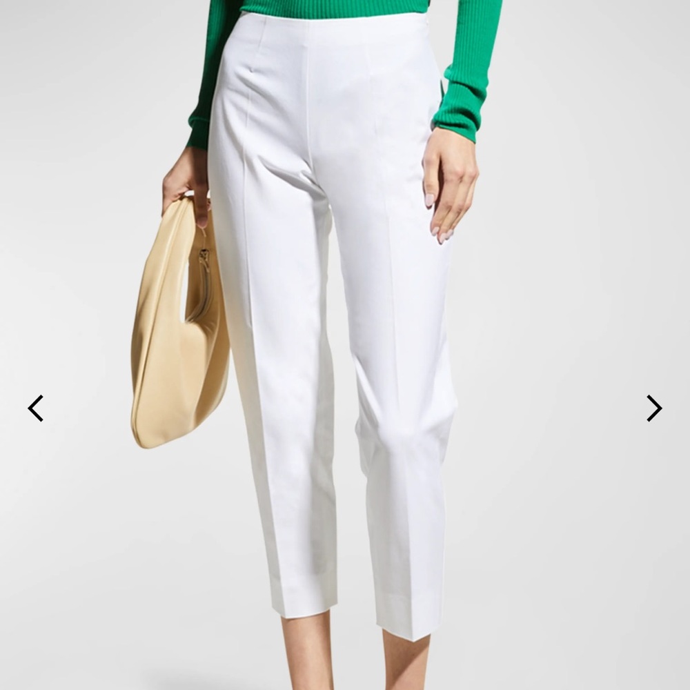 Piazza Sempione Audrey white Corduroy Pants Sz 48. 10 US - Picture 8 of 8